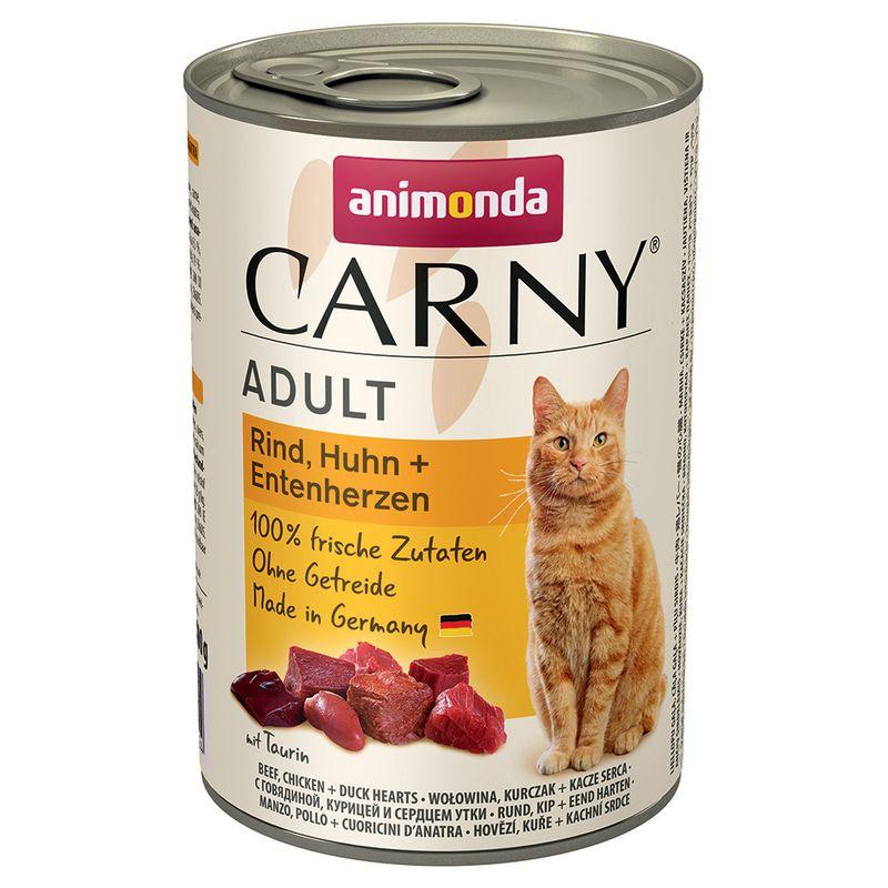 Zooplus animonda Carny Adult 12 x 400 g Umido per gatto Offerte stagionali