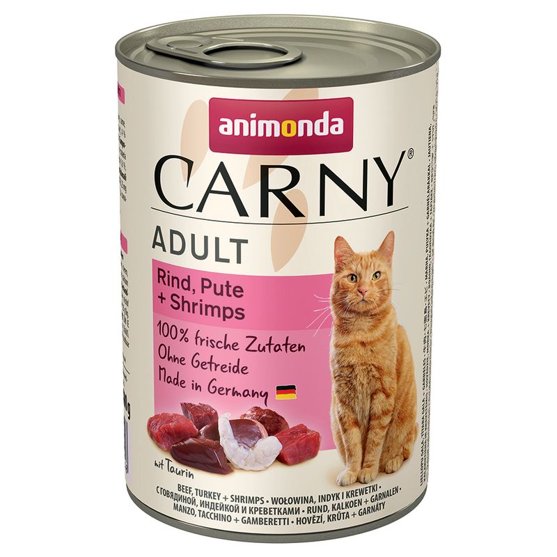 Zooplus animonda Carny Adult 12 x 400 g Umido per gatto Offerte stagionali