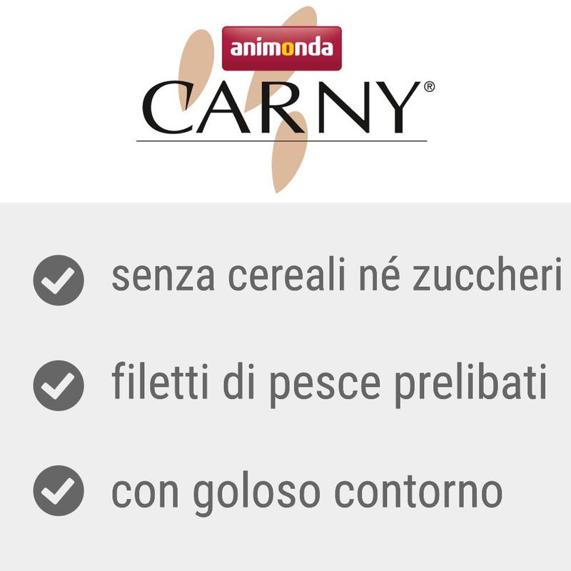 Zooplus animonda Carny Ocean 12 x 80 g Pacco misto Umido per gatto Liquidazione