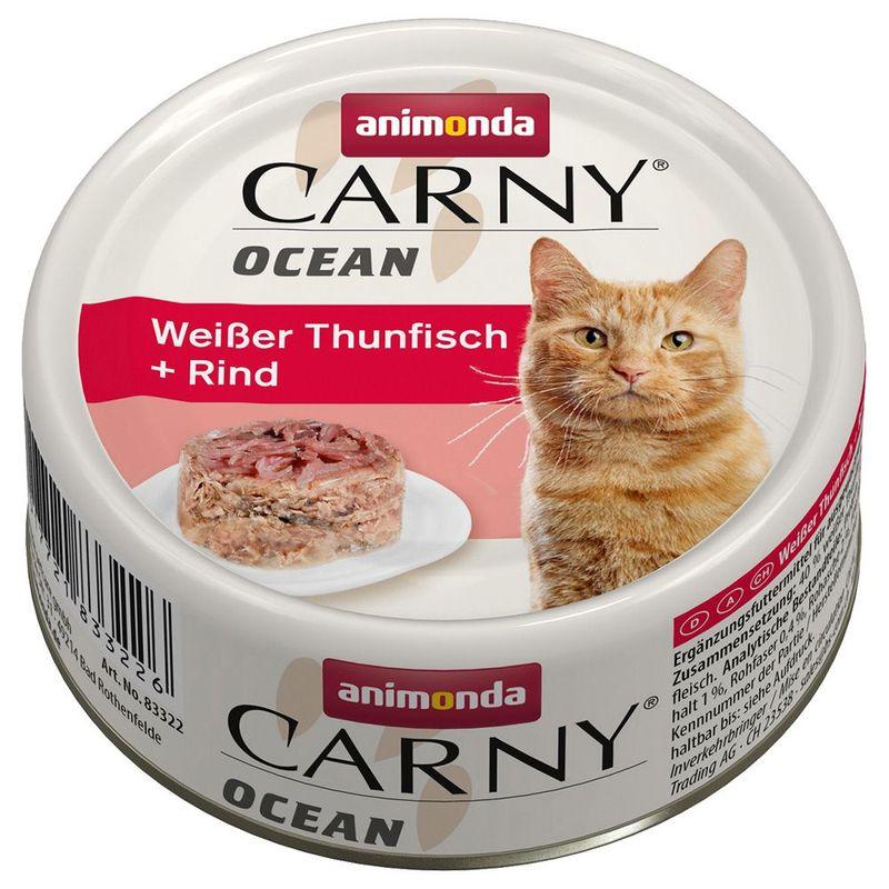 Zooplus animonda Carny Ocean 12 x 80 g Pacco misto Umido per gatto Liquidazione