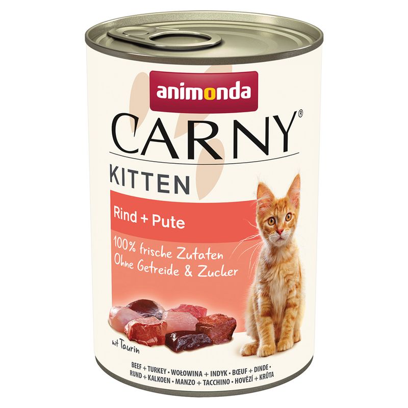 Zooplus animonda Carny Kitten 12 x 400 g Alimento umido per gattini Offerte speciali