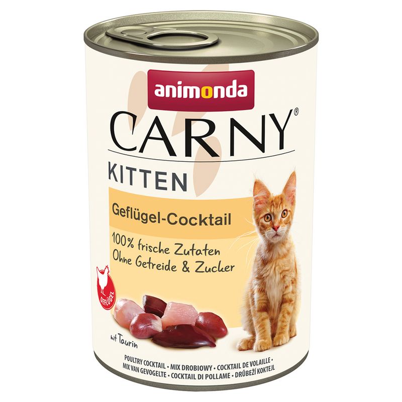 Zooplus animonda Carny Kitten 12 x 400 g Alimento umido per gattini Offerte speciali