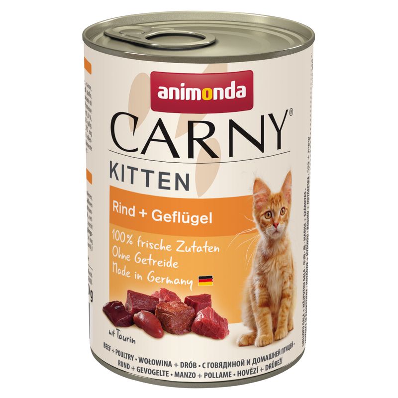 Zooplus animonda Carny Kitten 12 x 400 g Alimento umido per gattini Offerte speciali