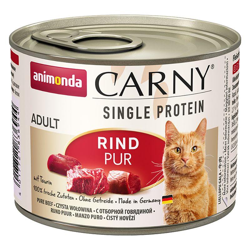Zooplus animonda Carny Single Protein Adult 6 x 200 g Offerta settimanale
