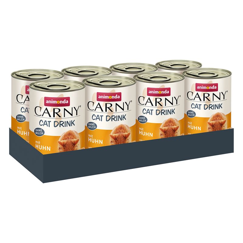 Zooplus animonda Carny Cat Drink 8 x 140 ml Ritorno libero
