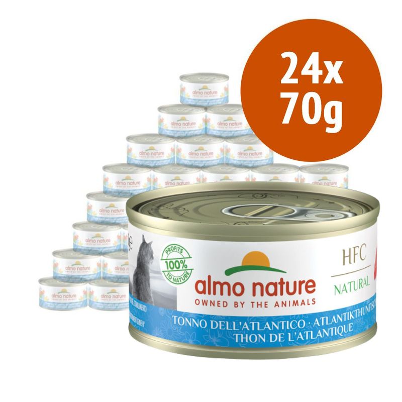 Zooplus Almo Nature 24 x 70 g Alimento umido per gatti Ultimi due giorni