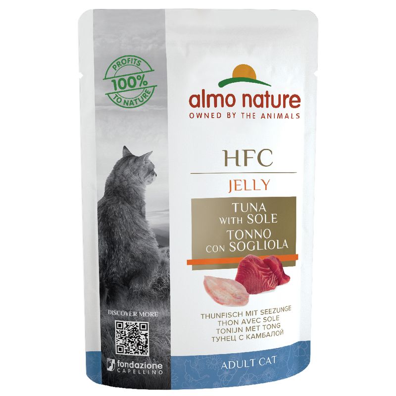 Zooplus Almo Nature HFC Jelly in buste 6 x 55 g umido per gatto