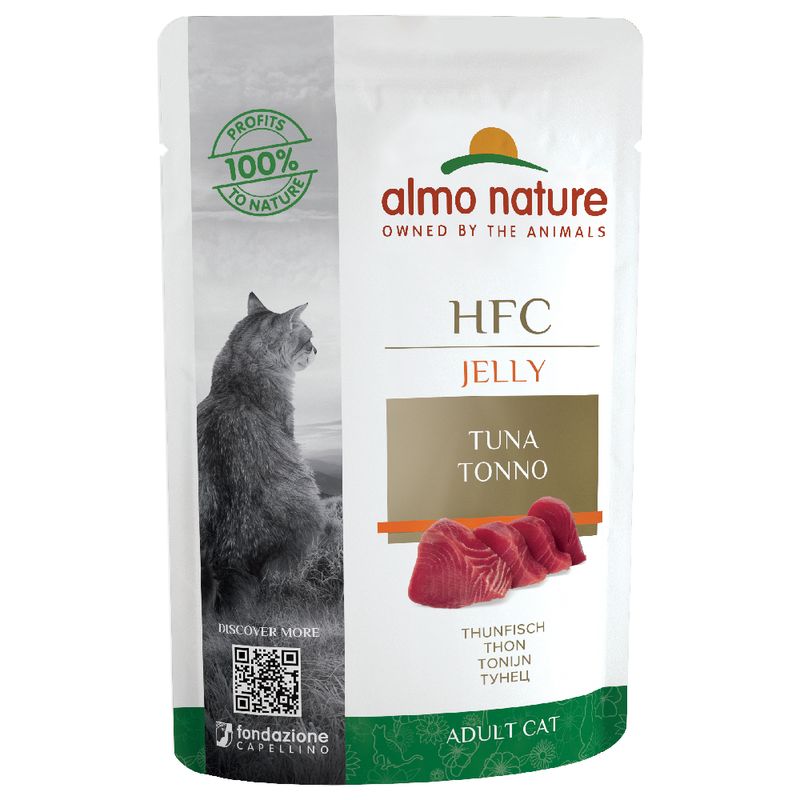 Zooplus Almo Nature HFC Jelly in buste 6 x 55 g umido per gatto Offerta speciale della fabbrica