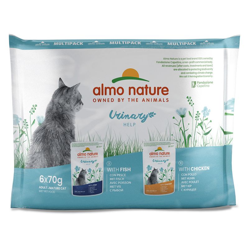 Zooplus Almo Nature Holistic Urinary Help umido gatto