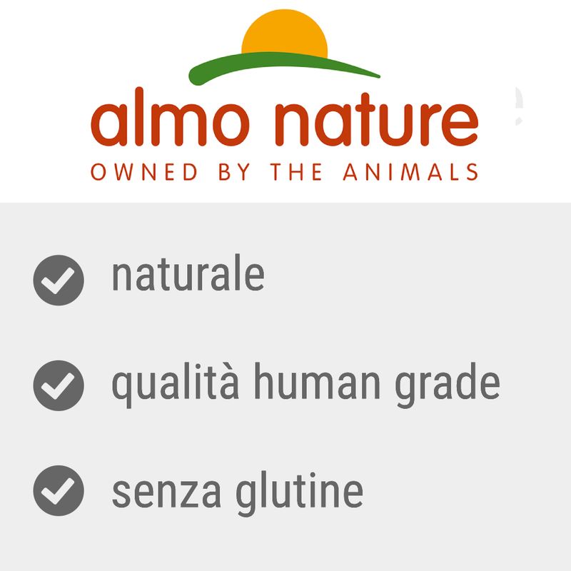 Zooplus Almo Nature 12 x 70 g Alimento umido per gatti Solo un giorno rimasto