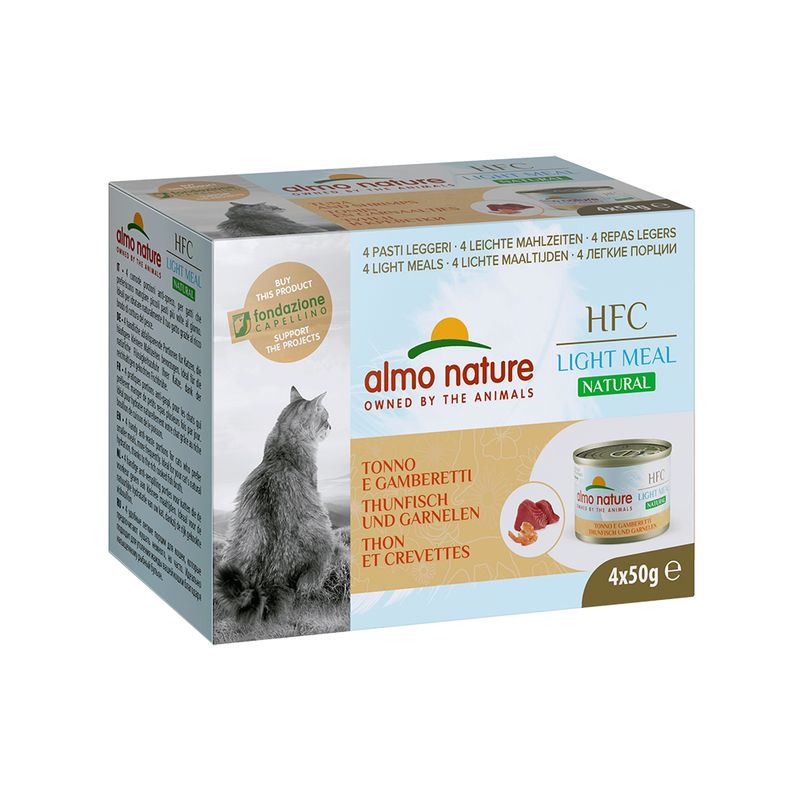 Zooplus Almo Nature HFC Natural Light 24 x 50 g Alimento umido per gatti 50% di sconto per tempo limitato