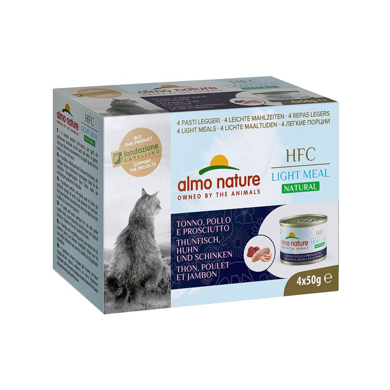 Zooplus Almo Nature HFC Natural Light 24 x 50 g Alimento umido per gatti 50% di sconto per tempo limitato