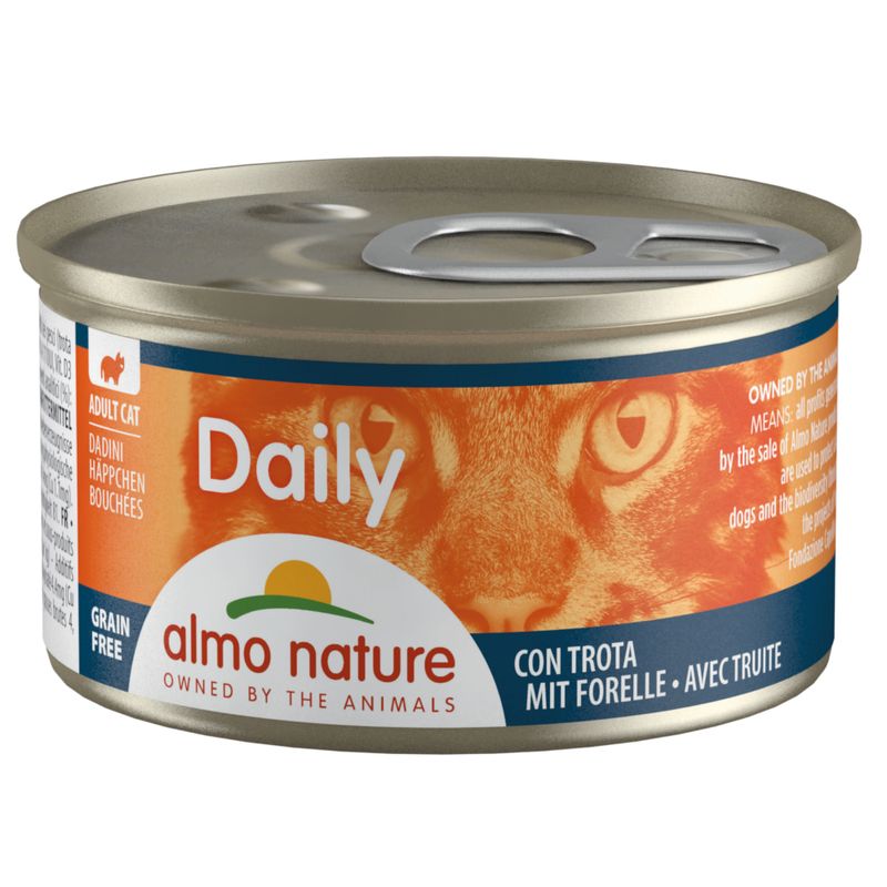 Zooplus Almo Nature Daily 24 x 85 g Alimento umido per gatti Sconti questo mese