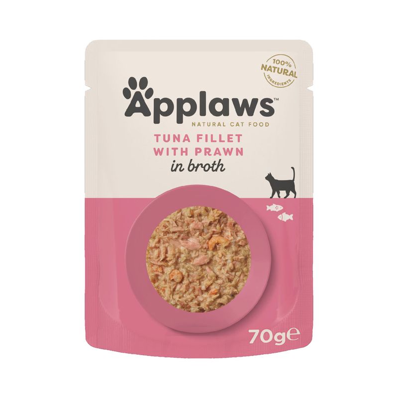 Zooplus Applaws Buste in Brodo 12 x 70 g Alimento umido per gatti Italia
