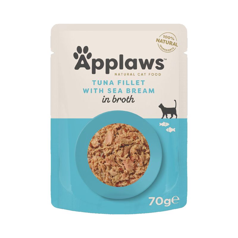 Zooplus Applaws Buste in Brodo 12 x 70 g Alimento umido per gatti Italia
