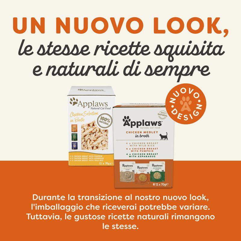 Zooplus Applaws Buste in Brodo Pacco misto 12 x 70 g Promozione