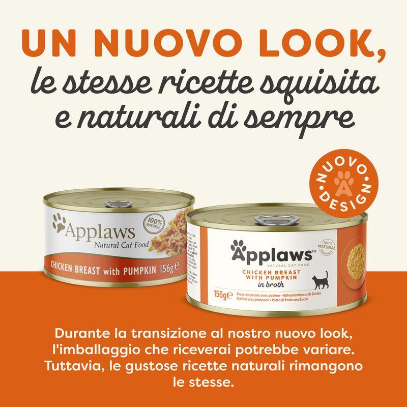 Zooplus Applaws in Brodo 24 x 156 g umido per gatto Soddisfazione Garantita