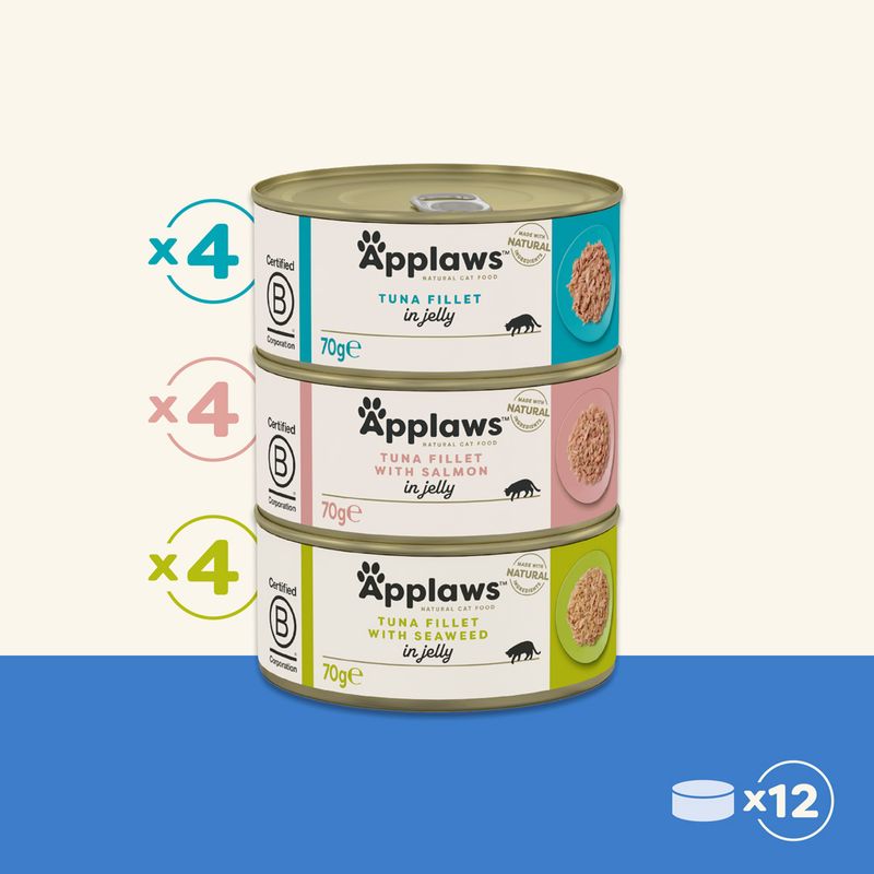 Zooplus Applaws in Jelly 24 x 70 g Alimento umido per gatti Consegna Veloce