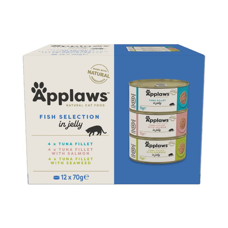 Zooplus Applaws in Jelly 24 x 70 g Alimento umido per gatti Consegna Veloce