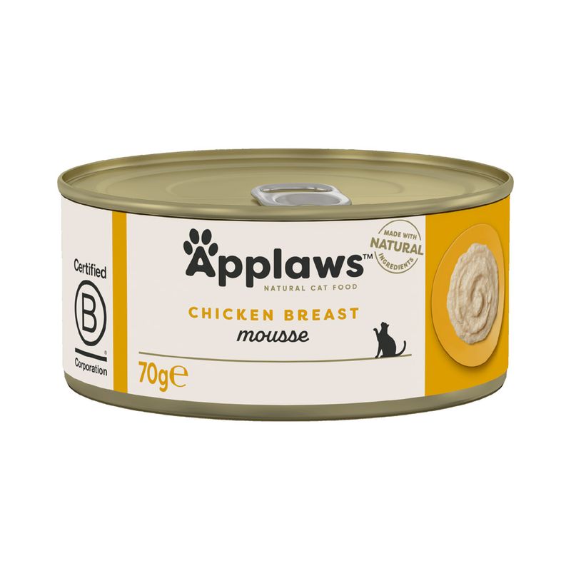 Zooplus Applaws Mousse 24 x 70 g Presa