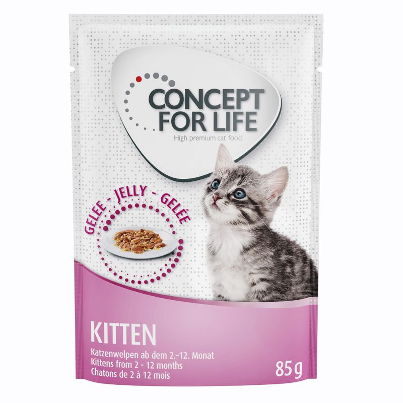 Zooplus Prezzo speciale 12 x 85 g Concept for Life Kitten Umido Sconto