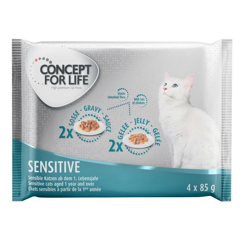 Zooplus Set prova misto Concept for Life 4 x 85 g Economico