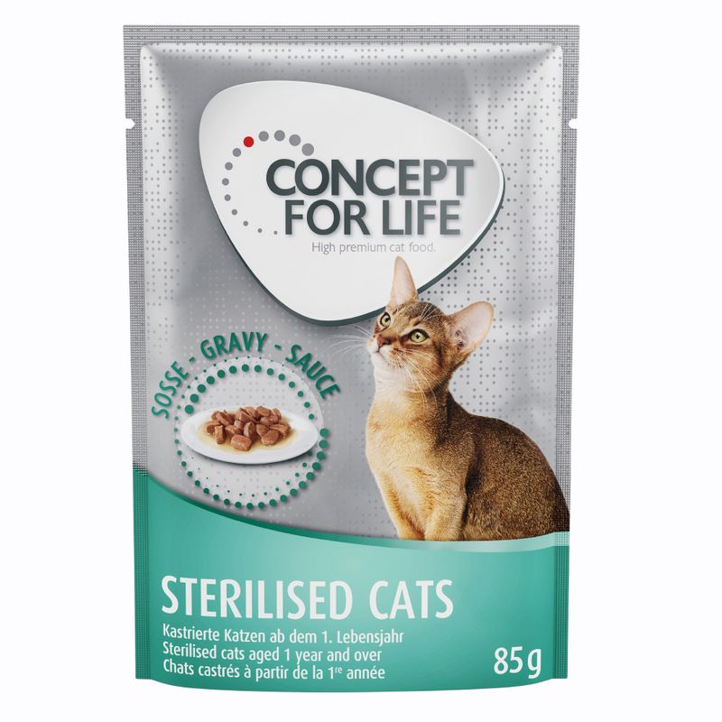 Zooplus Concept for Life 48 x 85 g Alimento umido per gatti Moda