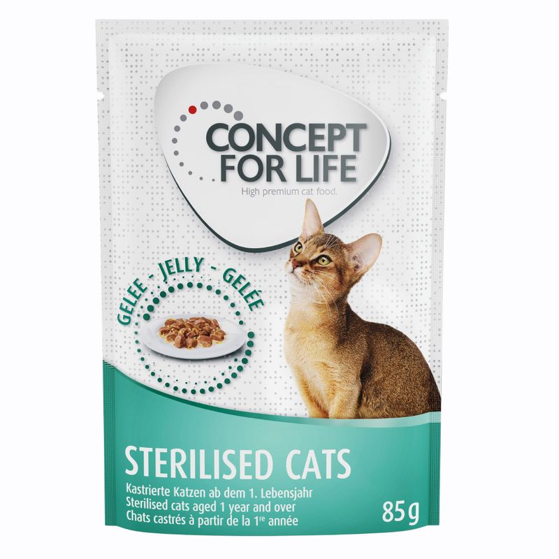 Zooplus Concept for Life 48 x 85 g Alimento umido per gatti Moda