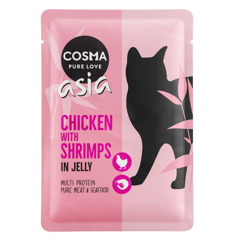 Zooplus Prezzo speciale 6 x 100 g Cosma umido in busta per gatti Grande vendita