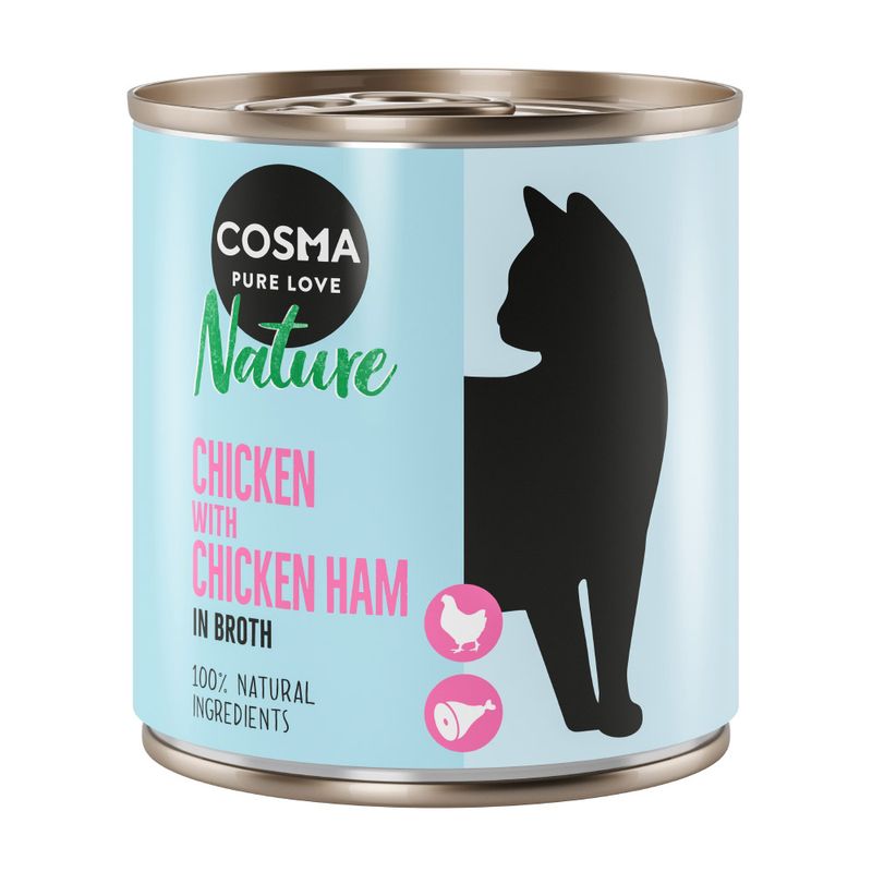 Zooplus Cosma Nature 6 x 280 g Alimento umido per gatti Shopping online