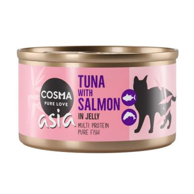 Zooplus Cosma Asia in gelatina 24 x 170 g Alimento umido per gatti Offerta esclusiva