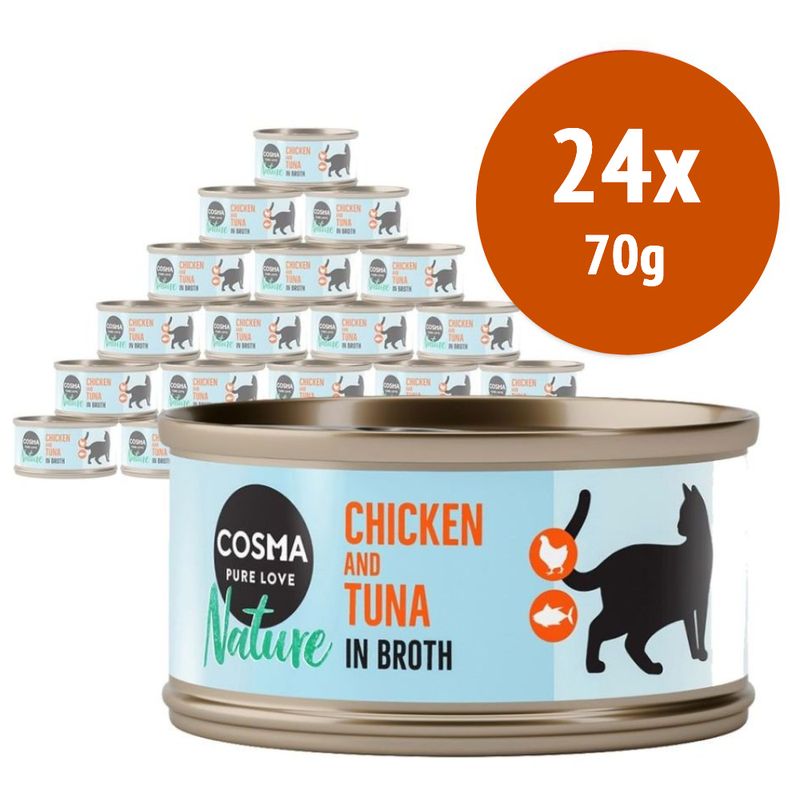 Zooplus Cosma Nature 24 x 70 g