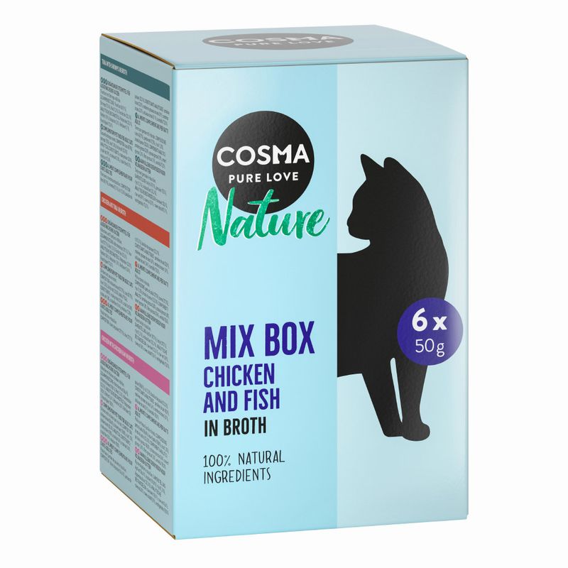 Zooplus Cosma Nature in busta 6 x 50 g Lightning offer
