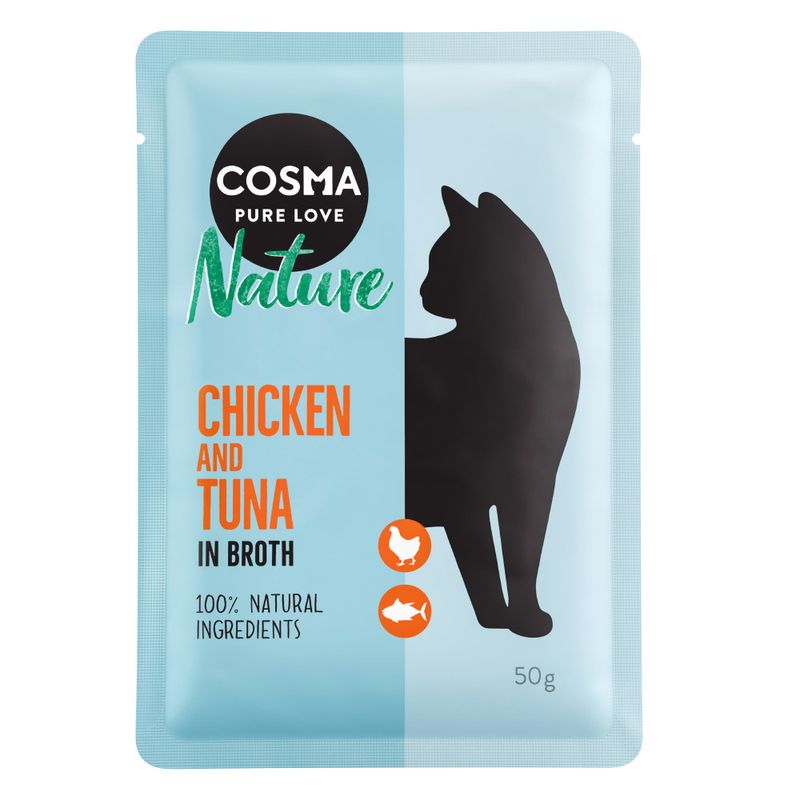 Zooplus Cosma Nature in busta 6 x 50 g Lightning offer