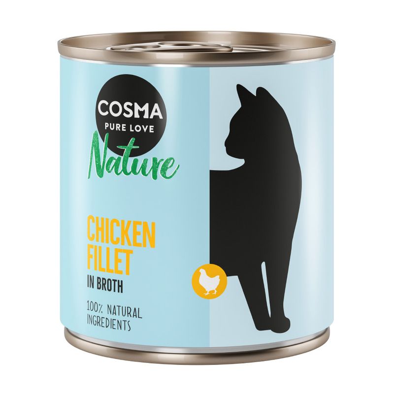 Zooplus Cosma Nature 24 x 280 g Alimento umido per gatti Bestseller