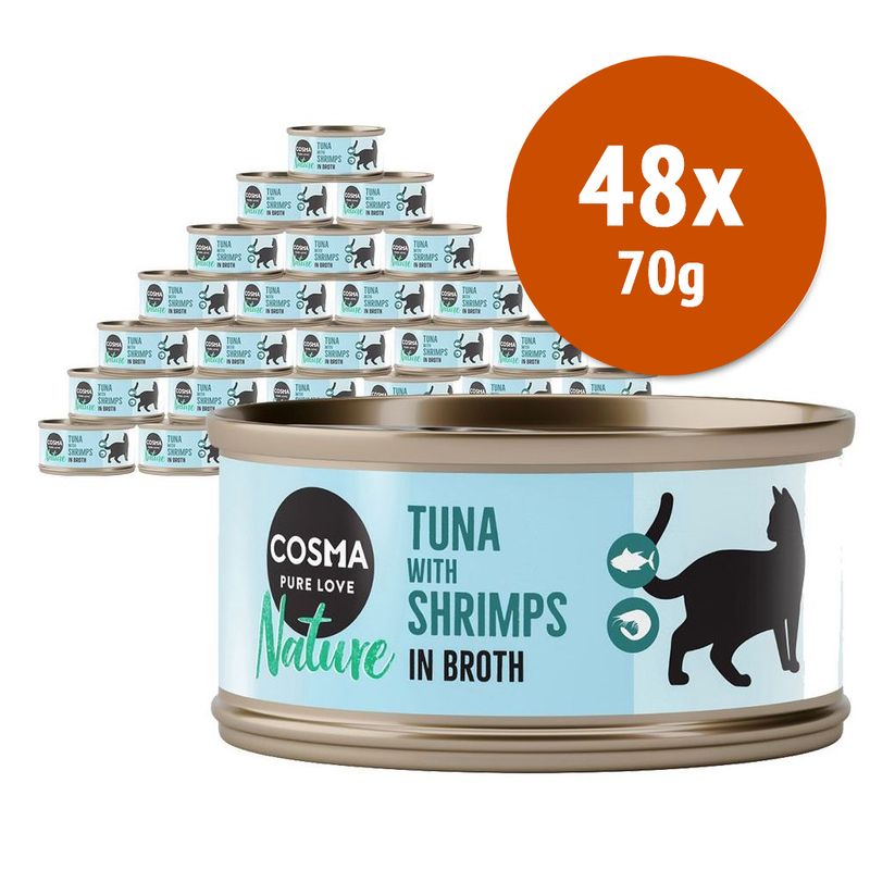 Zooplus Cosma Nature 48 x 70 g