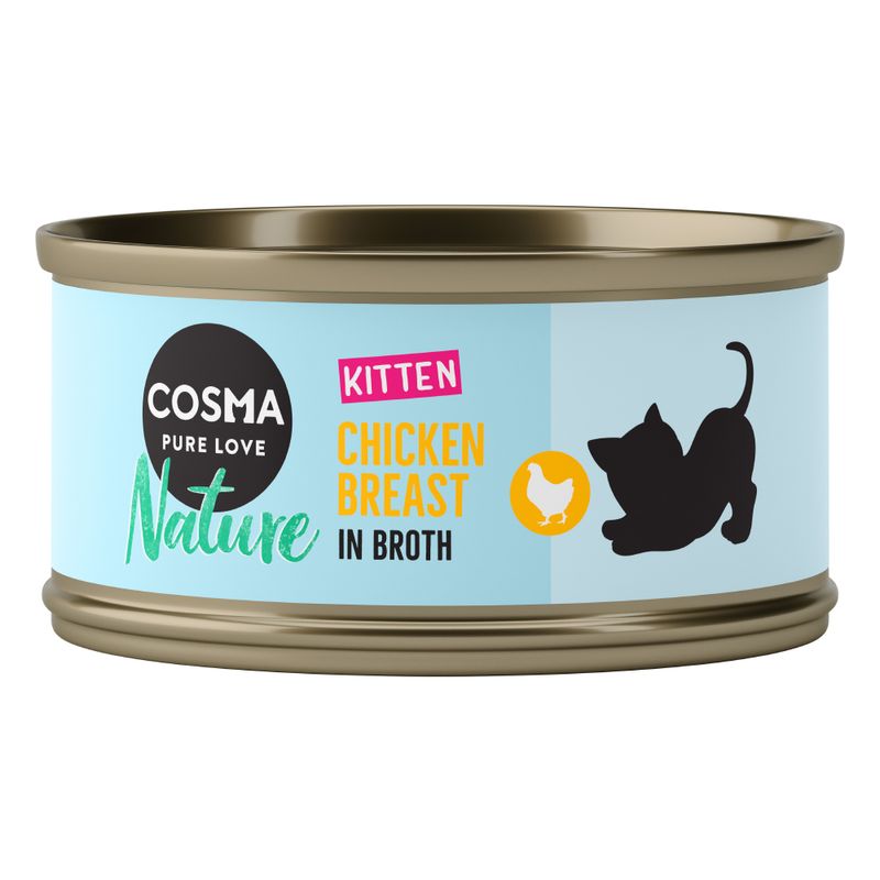 Zooplus Cosma Nature Kitten 24 x 70 g Offerte speciali