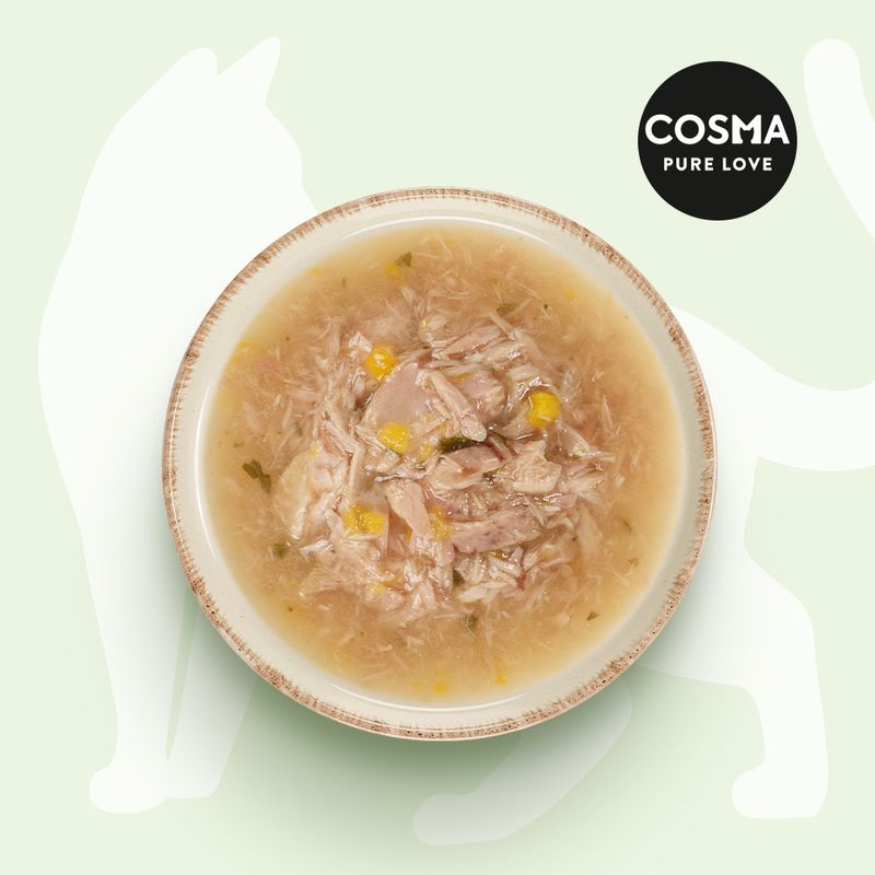 Zooplus Cosma Soup Winter-Edition Tonno con Zucca umido gatto Enormi risparmi