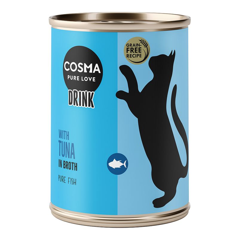 Zooplus Multipack risparmio Cosma Drink 12 x 100 g Bevanda snack per gatto Prezzo basso