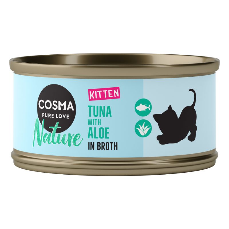 Zooplus Cosma Nature Kitten 6 x 70 g