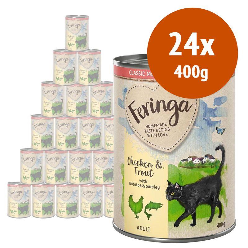 Zooplus Feringa Classic Meat Menù 24 x 400 g umido per gatti ACQUISTA ORA
