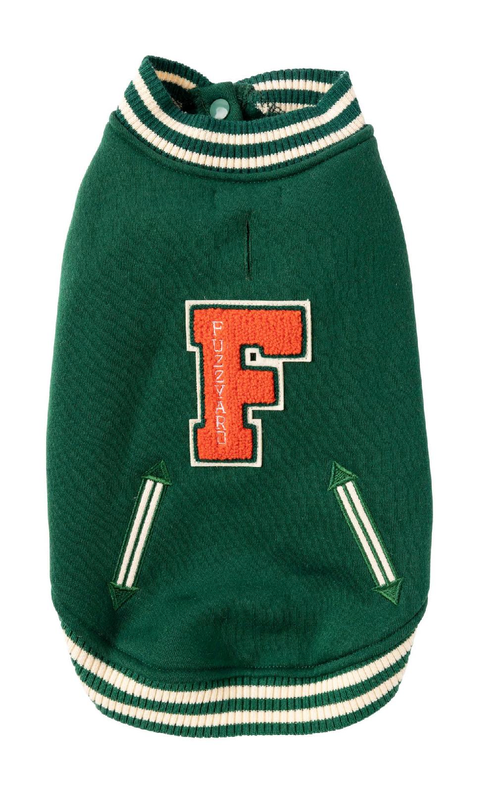 Miscota FuzzYard Giacca Letterman Verde Offerta temporanea