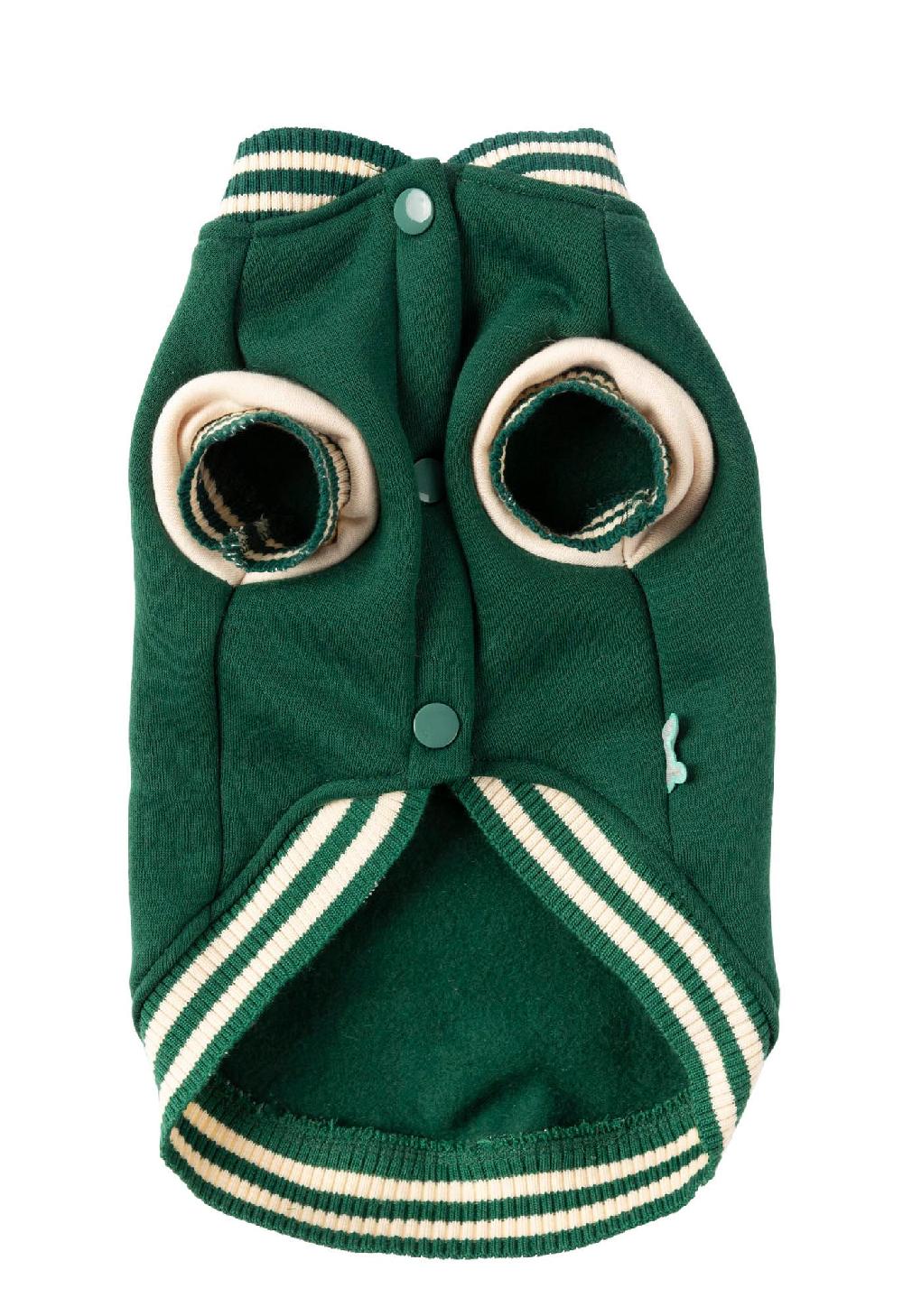 Miscota FuzzYard Giacca Letterman Verde Offerta temporanea