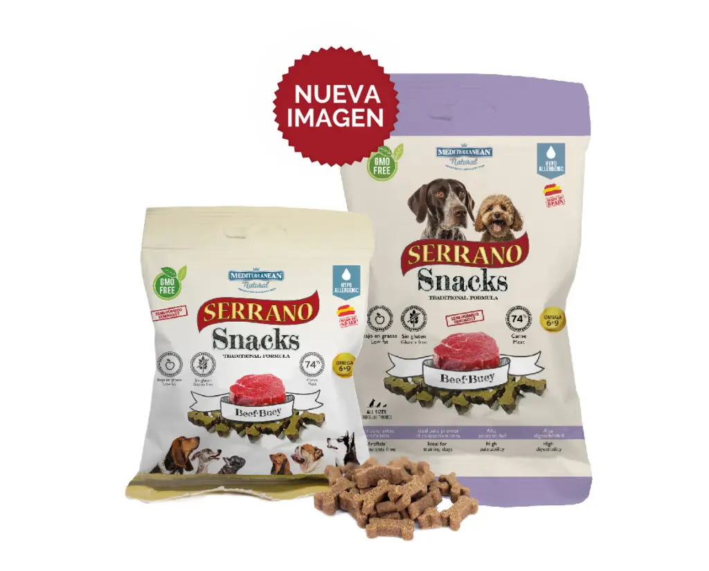 Miscota Mediterranean Natural Serrano Snacks di Bue