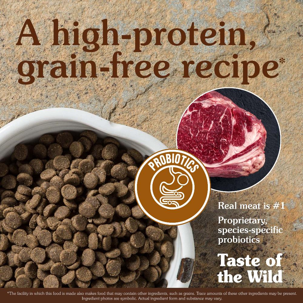 Miscota Taste of the Wild High Prairie Cibo per Cani con Arrosto di Bisonte e Cervo 2025