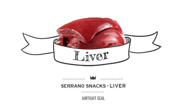 Miscota Mediterranean Natural Snack di fegato Serrano per cani Novità