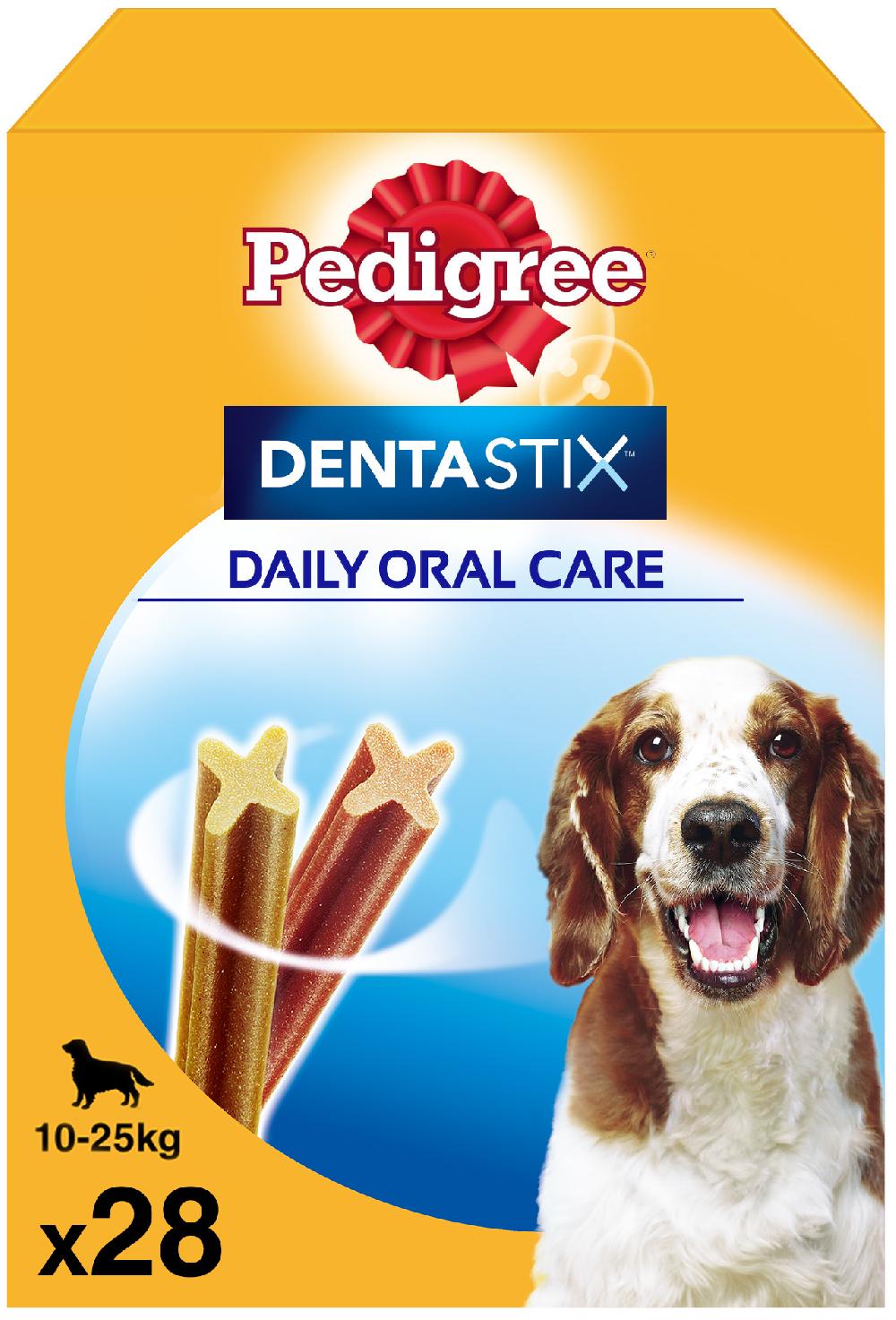Miscota Pedigree Dentastix Dental Snack per l'igiene orale di cani di taglia media Saldi Di Fabbrica