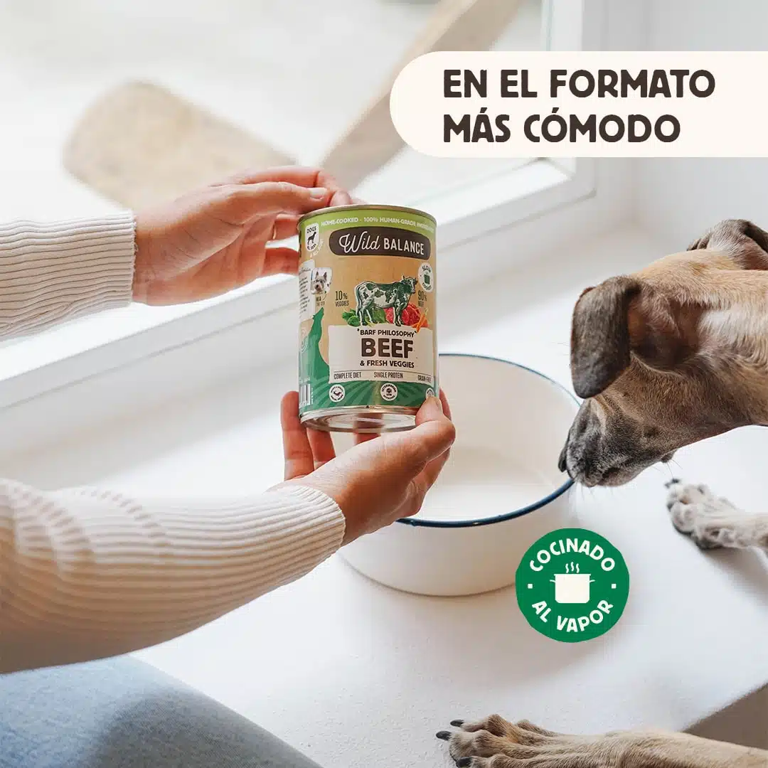 Miscota Wild Balance Menu Completo di Vitello per Cani Presa