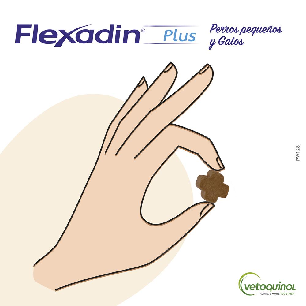 Miscota Vétoquinol Flexadin Plus per Piccoli Cani e Gatti Spedizione Gratuita
