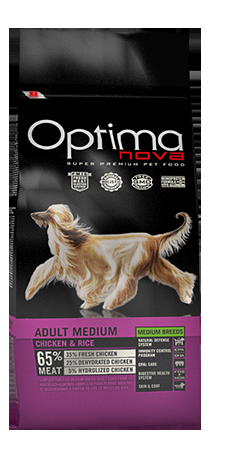 Miscota Optimanova Cibo Secco Adult Medium Pollo e Riso Promozione Limitata